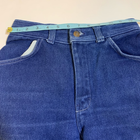 Vintage 70s 80s C'est Magnifique Straight Leg High Waist Jeans - Picture 8 of 13